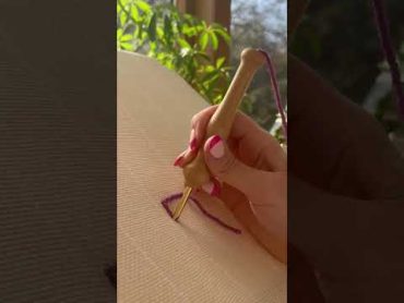 Learn how to punchneedle in :30 seconds