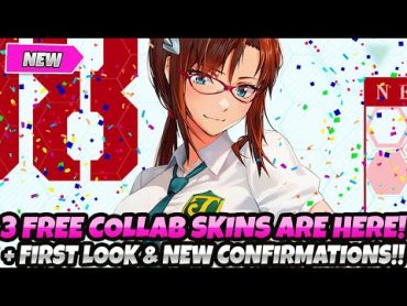 *3 FREE COLLAB SKINS ARE HERE!* + FIRST LOOK & NEW CONFIRMATIONS (Nikke Goddess Victory x Evangelion