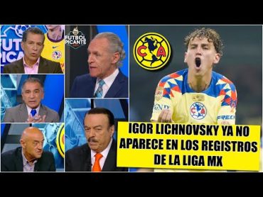 AMÉRICA extrañará a LICHNOVSKY por LIDERAZGO, pero cualquiera lo puede sustituir  Futbol Picante