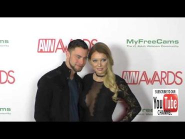 Kenzie Taylor and Seth Gamble at the 2017 AVN Awards Nomination Party at Avalon Nightclub in Hollywo