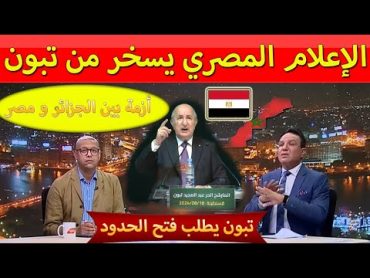 أول رد الإعلام المصري على تبون بعدما طلب من مصر فتح الحدود مع الجزائر لتحرير