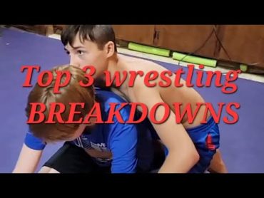 Top 3 Wrestling BREAKDOWNS (in my opinion)