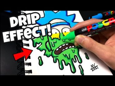 How To Draw The DRIP EFFECT Like A Pro! (Art Tutorial)