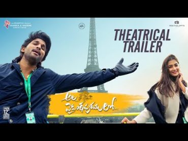 Ala Vaikunthapurramuloo Theatrical Trailer  Allu Arjun, Pooja Hegde  Trivikram  Thaman S