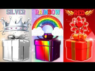 🎁 Silver VS Rainbow VS Red 🎁 Escolha seu presente 🎁 Choose Your Gift 🎁 Elige Tu Regalo 🎁