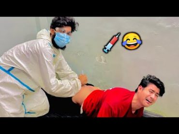 لما تيجي تدي لصحبك حقنة عضل 🤣😛💉 injection funny video