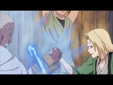 Arm Wrestling  Tsunade(5th Hoakage) Vs A/Ay(4th Raikage)  Naruto Shippuden (English dubbed)