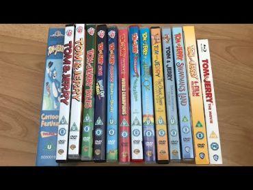 My UK Tom and Jerry DVD Collection + including a VHS tape