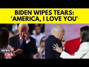 &39;I Love You&39;: Biden Turns Emotional As His Daughter Ashley Introduces Him On DNC Stage  N18G