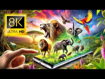 YOUTUBE 8K TEST / 60FPS 8K VIDEO ULTRA HD 8K TV TEST