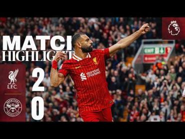 Diaz & Salah Score For Slot&39;s First Anfield Win  Liverpool 20 Brentford  HIGHLIGHTS