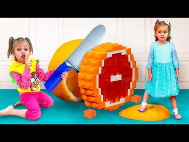 Maya and Mary learn to cook breakfast for dad