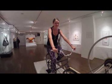 Riding The Dildo Bike at The Sex Museum NYC