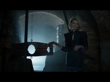 Barbara Spanking Store Clerk To Get Information (Gotham TV Series)