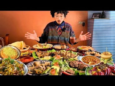 We ate the whole city of Tanger!! 🇲🇦 Food Tour Morocco