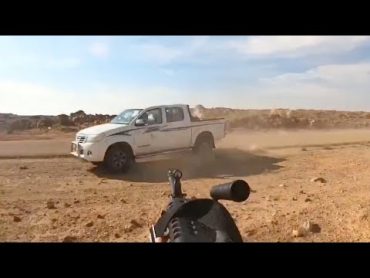 Speeding ISIS Truck Ambushed At Close Range  Full Version in Description