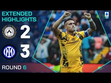 UDINESEINTER 23  EXTENDED HIGHLIGHTS  SERIE A 2024/25