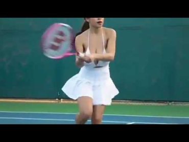 Show Breast .. Tennis  Sexy Woman اروع لاعبة تنس حاجة فوق الخيال