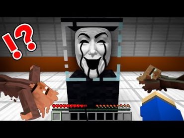 【恐怖の取り憑くマスク…🎭】触ると腐る危険なSCP035に襲われるマインクラフト😱【マイクラ Minecraft】ぽっぴんず