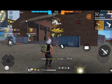 Free fire 🔥/ CS Rank 1 VS 4 फ्री फायर  फ्रीफायर comedy vidieo