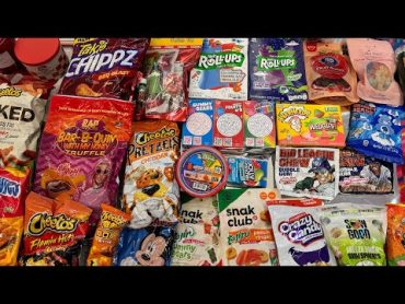 Trying USA candies يلا نجرب حلاو امريكا 🍭🍬