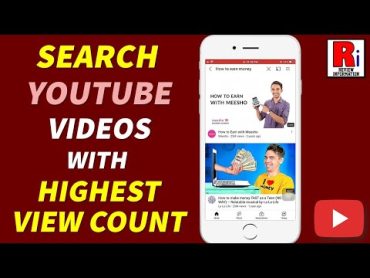 How to Search YouTube Videos with Highest View Count