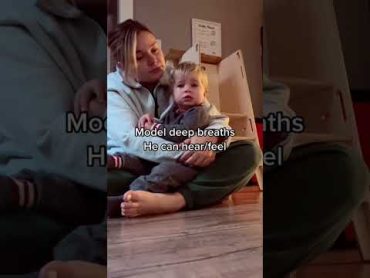 REAL example of gentle parenting a toddler meltdown, while holding a boundary! This is SO HARD!