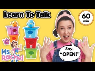 Learn To Talk with Ms Rachel  Toddler Learning Video  Learn Colors, Numbers, Emotions & Feelings