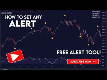 How to set ALERTS for ANY indicator on TradingView!