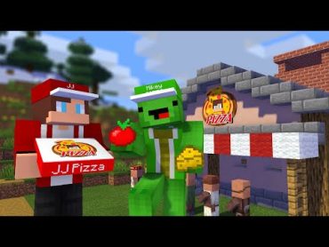 MAIZEN : Let&39;s Work at a Pizza Shop  Minecraft Animation JJ & Mikey