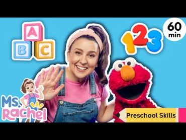 Ms Rachel & Elmo Get Ready For School  ABC Song, Numbers, Colors  Toddler & Preschool Learning