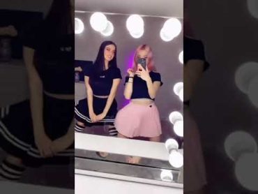 TikTok twins dance to Phut Hon viral song 🍑 (Egirl) laurenxburch