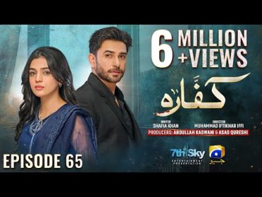 Kaffara Episode 65  [Eng Sub]  Ali Ansari  Laiba Khan  Zoya Nasir  26th September 2024