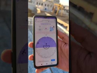 تمظیم دیش ماهواره با گوشی در ۱۰ثانیه satellite finder  دیش ماهواره تنظیم ترفند آموزش رسیور