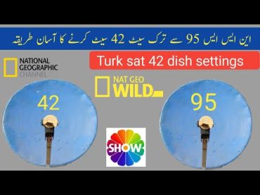 Nss6 95 se turk sat 42e ki settings how to set Turksat 42e dish settings