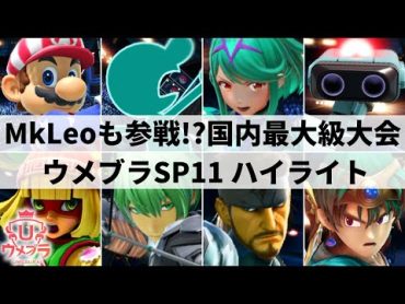 【スマブラSP】新時代を担う強豪が大集結!!国内最大級規模の超大型大会"ウメブラSP11"ハイライト【大会ハイライト】