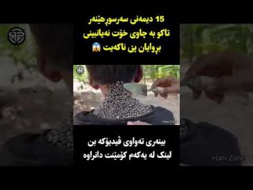 15دیمەنی سەرسوڕهێنەرتاکو بە چاوی خۆت نەیانبینی بڕوایان پێ ناکەیت😱