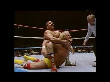 Greatest Matches in WWF Wrestling Hulk Hogan vs The Iron Shiek 1/23/84