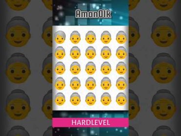 Fnd Odd Emoji puzzle games puzzlegame puzzlechallenge quiz emojichallenge braintest quiz