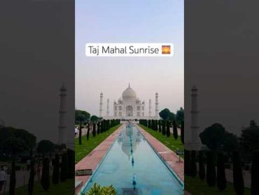 Taj Mahal Most Beautiful 🤩 Video in Early ☀️ Sunrise 🌅