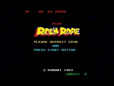 Roc&39;n Rope 1983 Konami Mame Retro Arcade Games