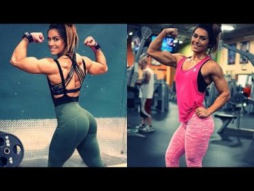 تحفيز كمال اجسام بنات مع اجمل مدربه فتنس 2017 Female Fitness Motivation