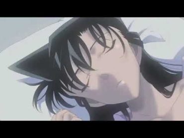 Conan shy to see Ran sleep