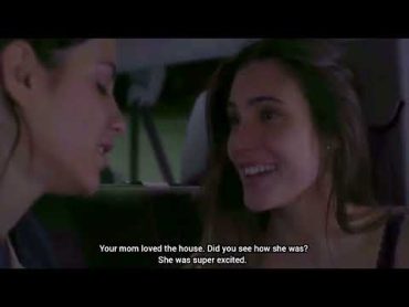 Juliantina  Juliana and Valentina car kiss scene (Macarena Achaga and Bárbara López)