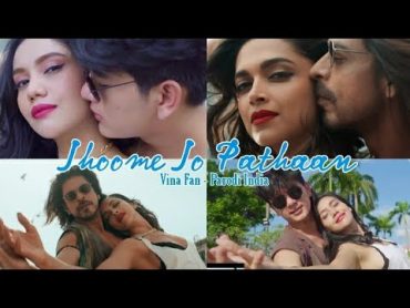 JHOOME JO PATHAAN  Vina Fan Version Parodi Recreate  Shah Rukh Khan Deepika Padukone