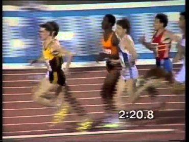 1989 World Cup Athletics Men&39;s 1500m final