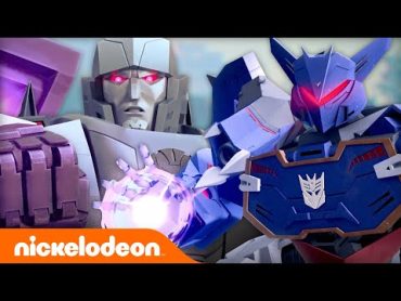 Megatron and Optimus Join the SAME TEAM?!  Transformers: EarthSpark  Nickelodeon Cartoon Universe