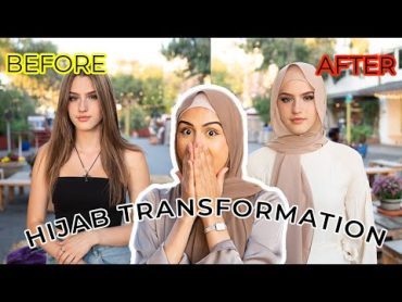 😻 NonHijabis Trying on Hijab for the FIRST TIME!