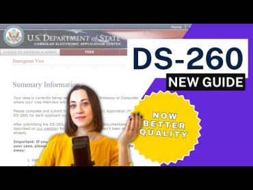 NEW DS260 GUIDE  Immigrant Visa Application nvc