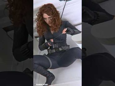 Scarlett Johansson Dislikes Her Black Widow Costume!? ScarlettJohansson BlackWidow Marvel